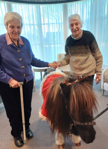 Christmas activities at Oakbank Care Home in Crieff