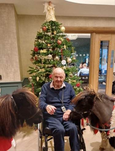 Christmas activities at Oakbank Care Home in Crieff