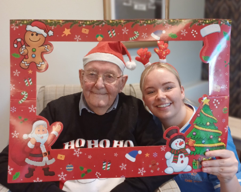 Christmas activities at Oakbank Care Home in Crieff