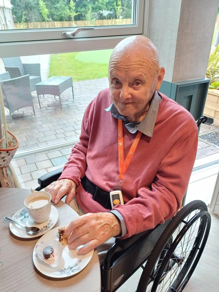 resident-enjoying-tea-party