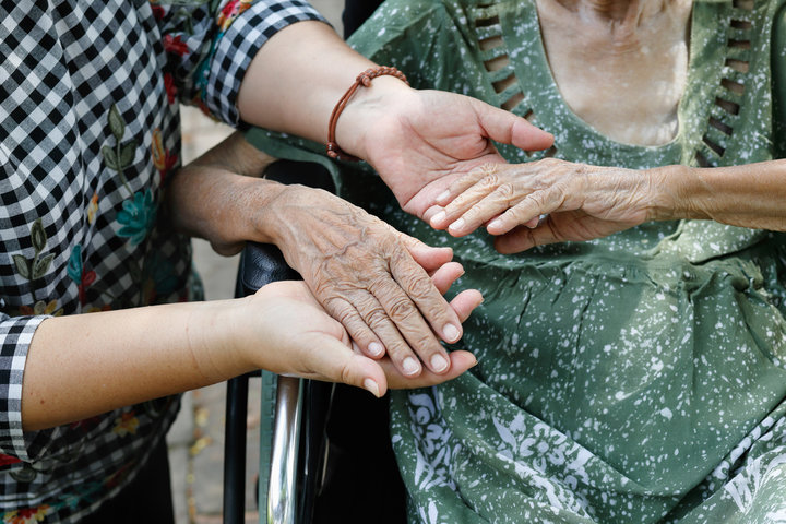 resident in wheelchair